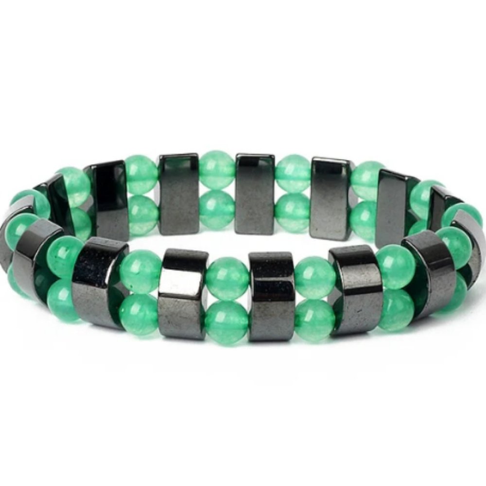 Magnetic Bracelet,Hematite Bracelet,Jade Bracelet,Magnetic,Jade Stone Beads